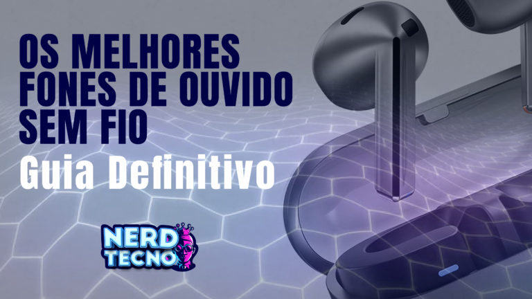 Fone de ouvido sem fio
